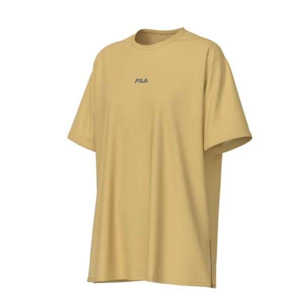 Fila Remera manga corta Future Mujer - Amarillo pastel Amarillo