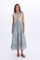 VESTIDO NEW TRIANGLE Beige