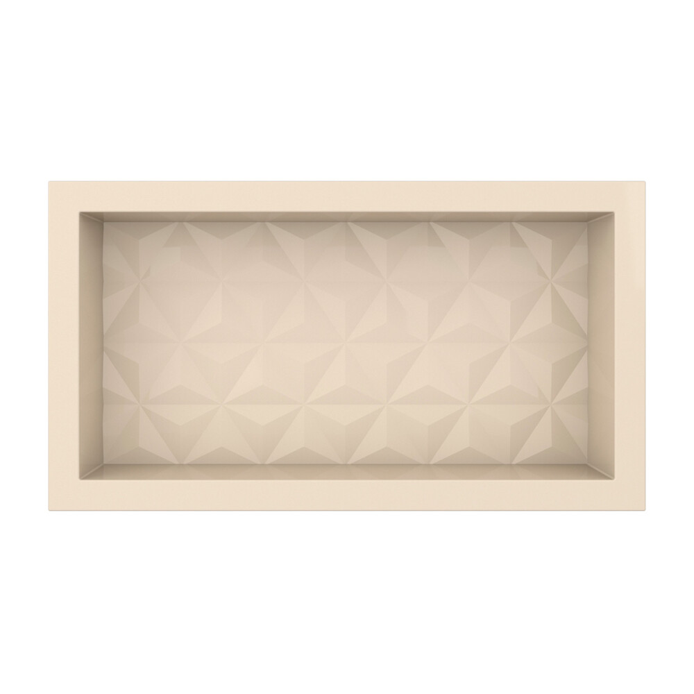 NICHO DE EMPOTRAR PARA DUCHA MARMOL SINTETÉTICO 60x30 CM COLOR BEIGE Nicho De Empotrar Para Ducha Marmol Sintetético 60x30 Cm Color Beige