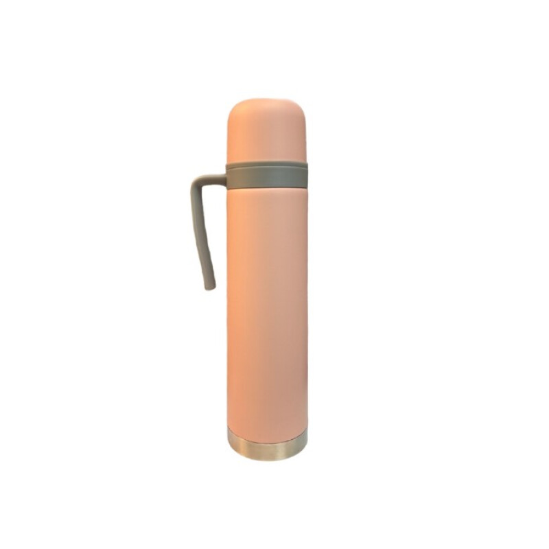 Termo Comet 750 ml Acero Inoxidable con Asa Fija y Pico Cebador Rosado
