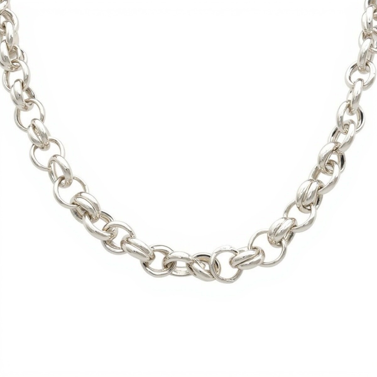 Cadena rolo doble-Plata 925-Sin Piedra-CD3466 - sinpiedra 