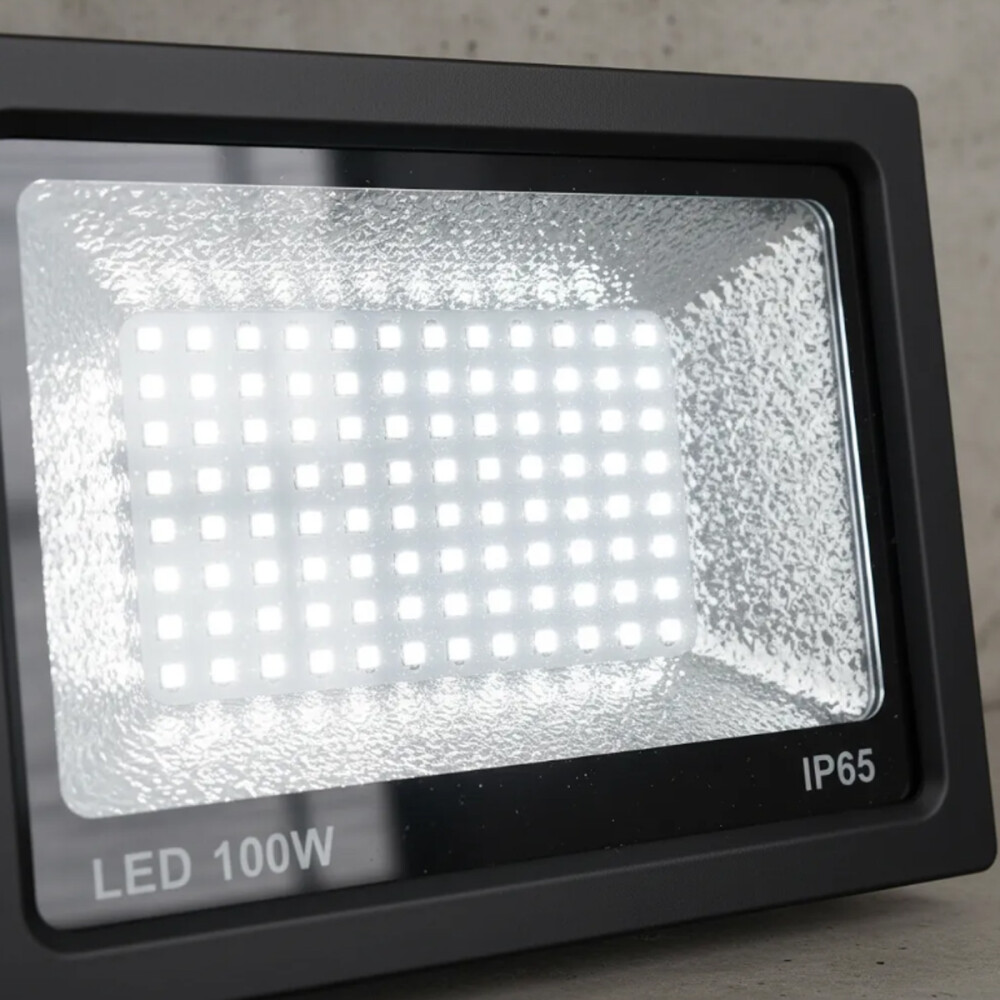 Luz Led Foco 100w Interior Exterior Reflectivo Bajo Consumo Luz Led Foco 100w Interior Exterior Reflectivo Bajo Consumo