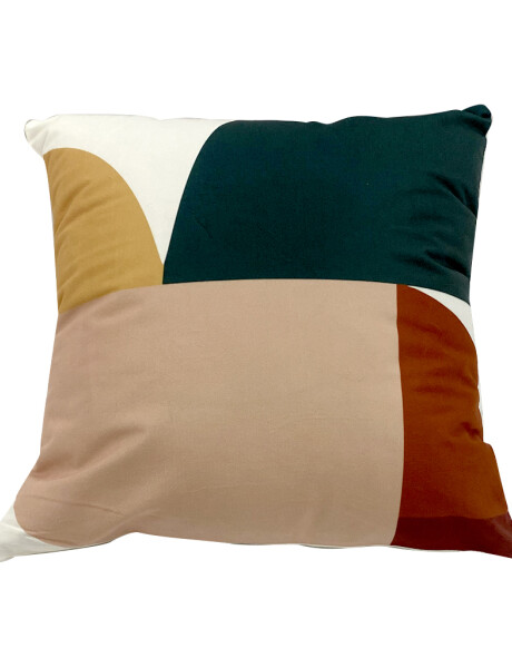 ALMOHADON 40x40CM 420G FORMAS ROSA/VERDE ALMOHADON 40x40CM 420G FORMAS ROSA/VERDE