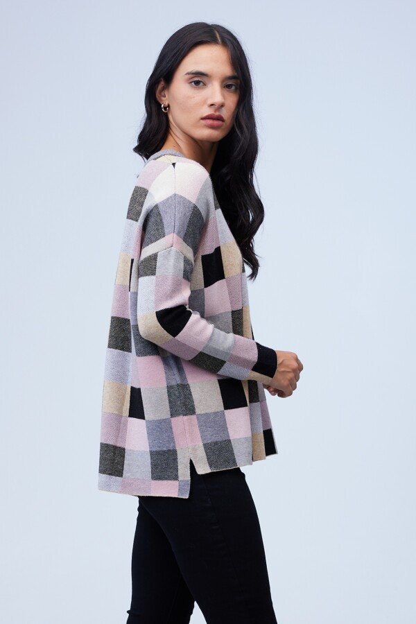 Buzo Colorblock MULTI/ROSA