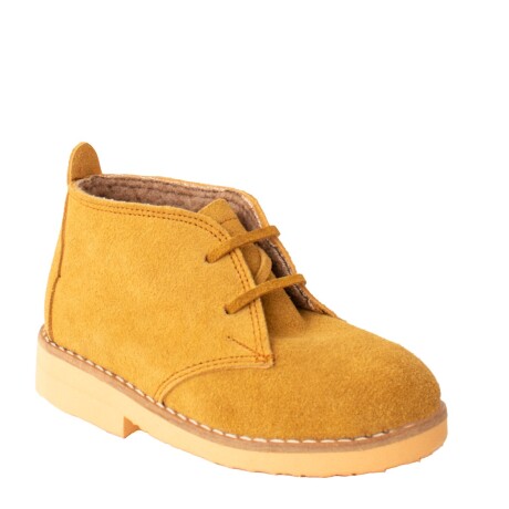 Botas Niño Forradas Mostaza