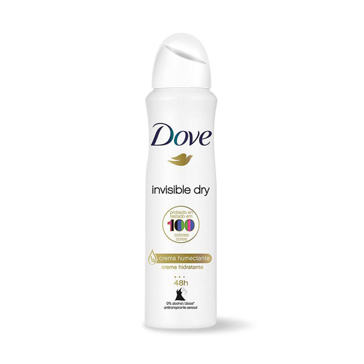 Desodorante DOVE en Aerosol 169ml Invisible Dry 