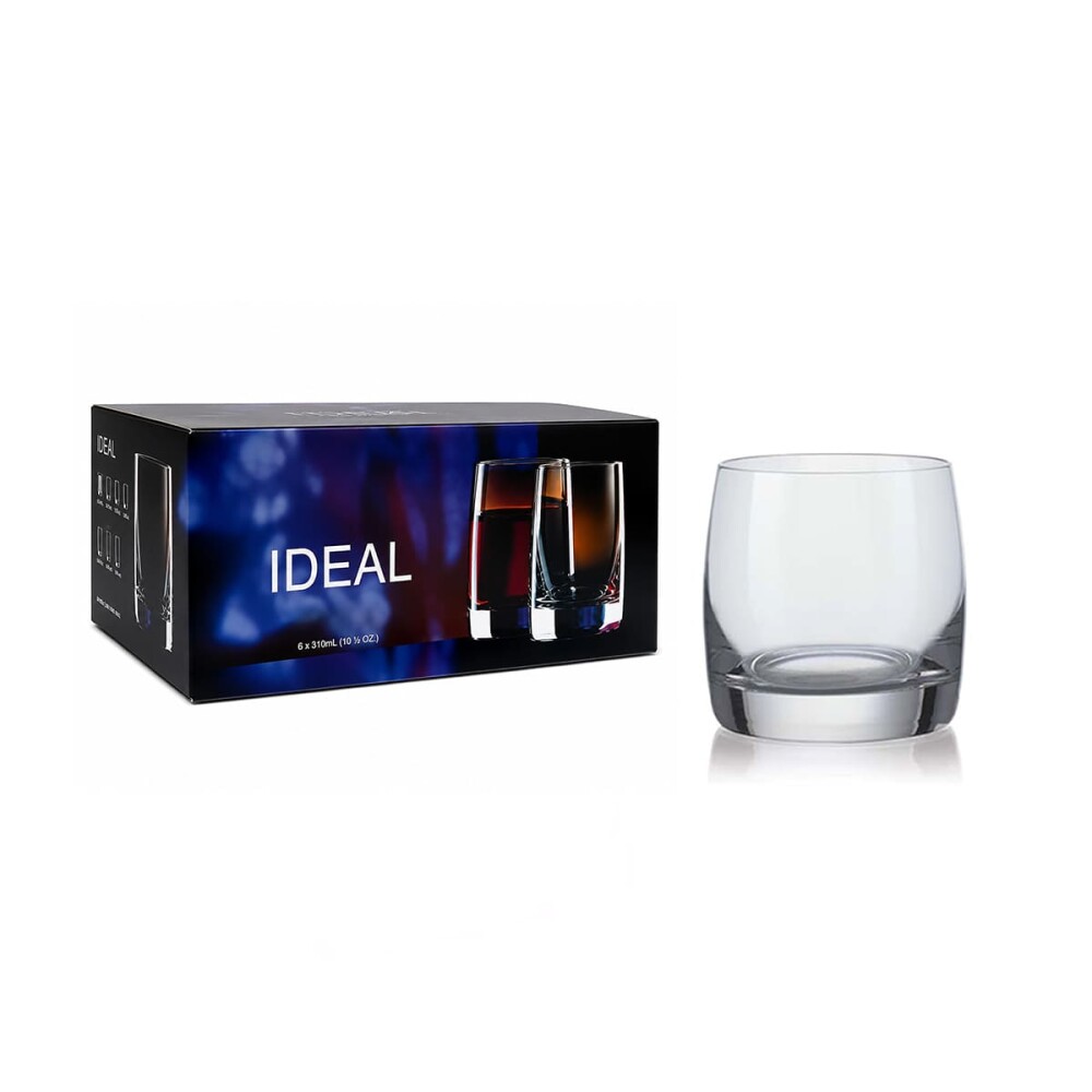 Set vasos Ideal rock 290 ml x6 BOHEMIA Set vasos Ideal rock 290 ml x6 BOHEMIA