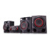 Minicomponente Lg Cj45 Xboom MINICOMPONENTE LG XBOOM CJ45 NEGRO ROJO