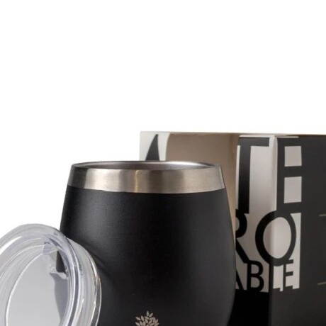 Mate Terrano Acero Inoxidable con Tapa AZUL-OPACO