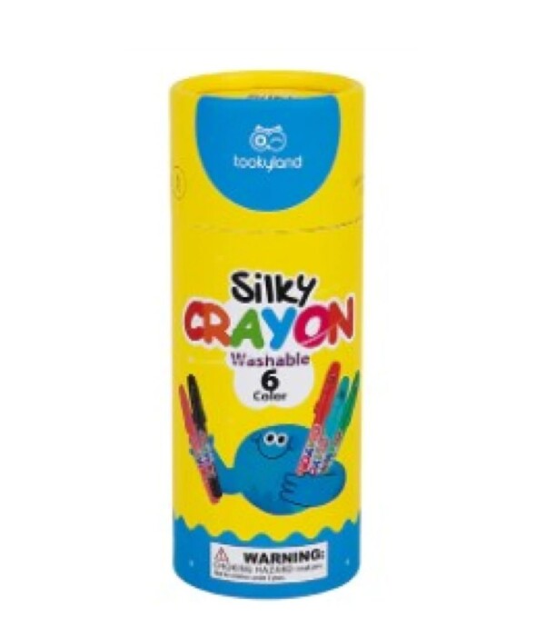 Silky crayons 6 colores New packaging S/C