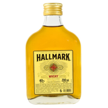 WHISKY HALLMARK PETACA 200ML WHISKY HALLMARK PETACA 200ML