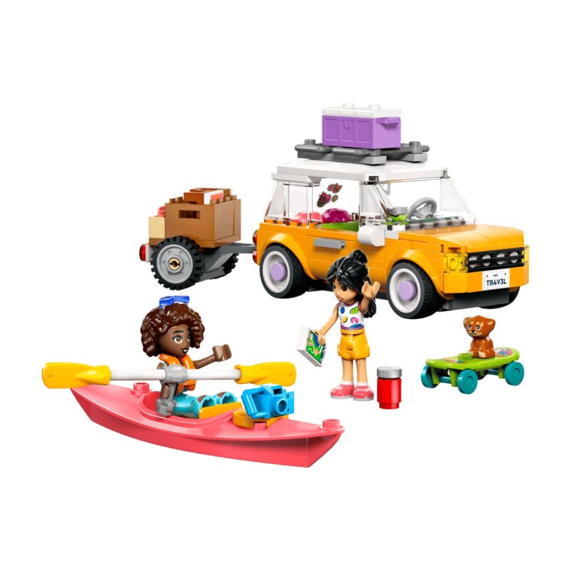 Bloques para armar Lego Friends Excursión en auto de carretera 220 pcs 6+ Bloques Para Armar Lego Friends Excursión En Auto De Carretera 220 Pcs 6+