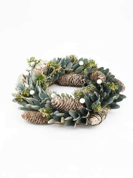 ADORNO CORONA TOSCANA VERDE VERDE