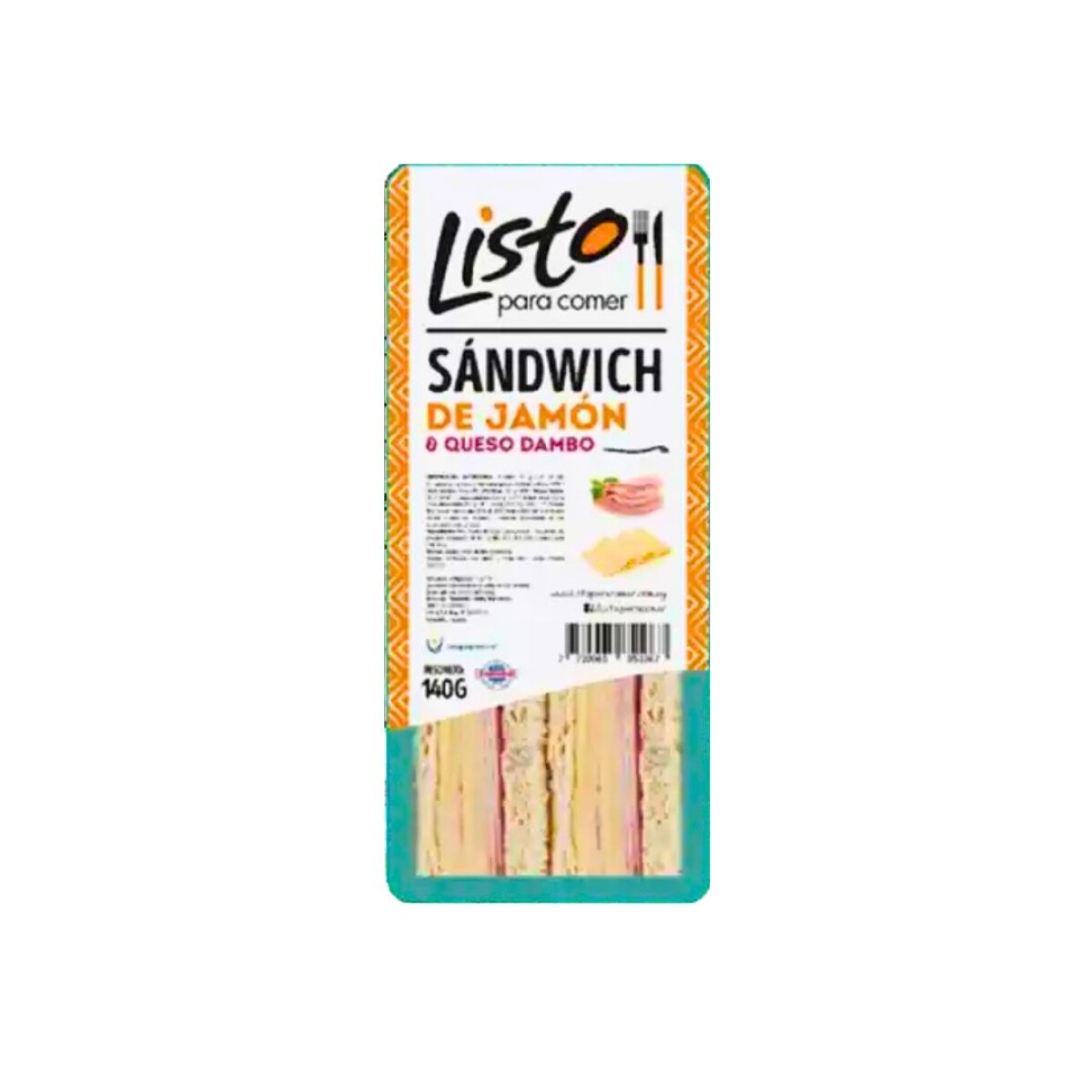 Triángulo JyQ Listo para Comer - 140 g 