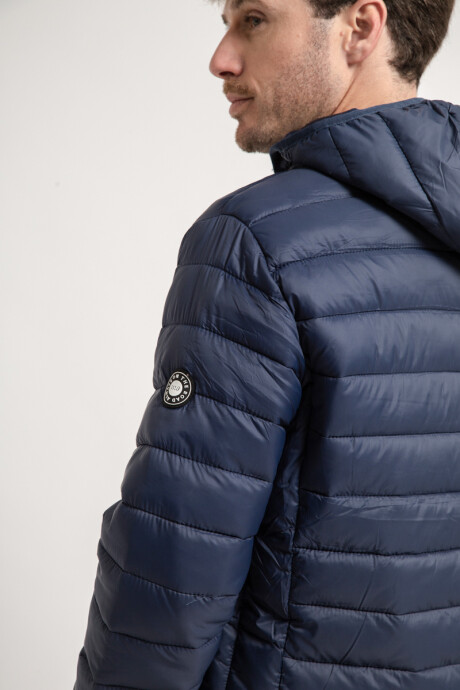 Campera inflada Unisex Navy