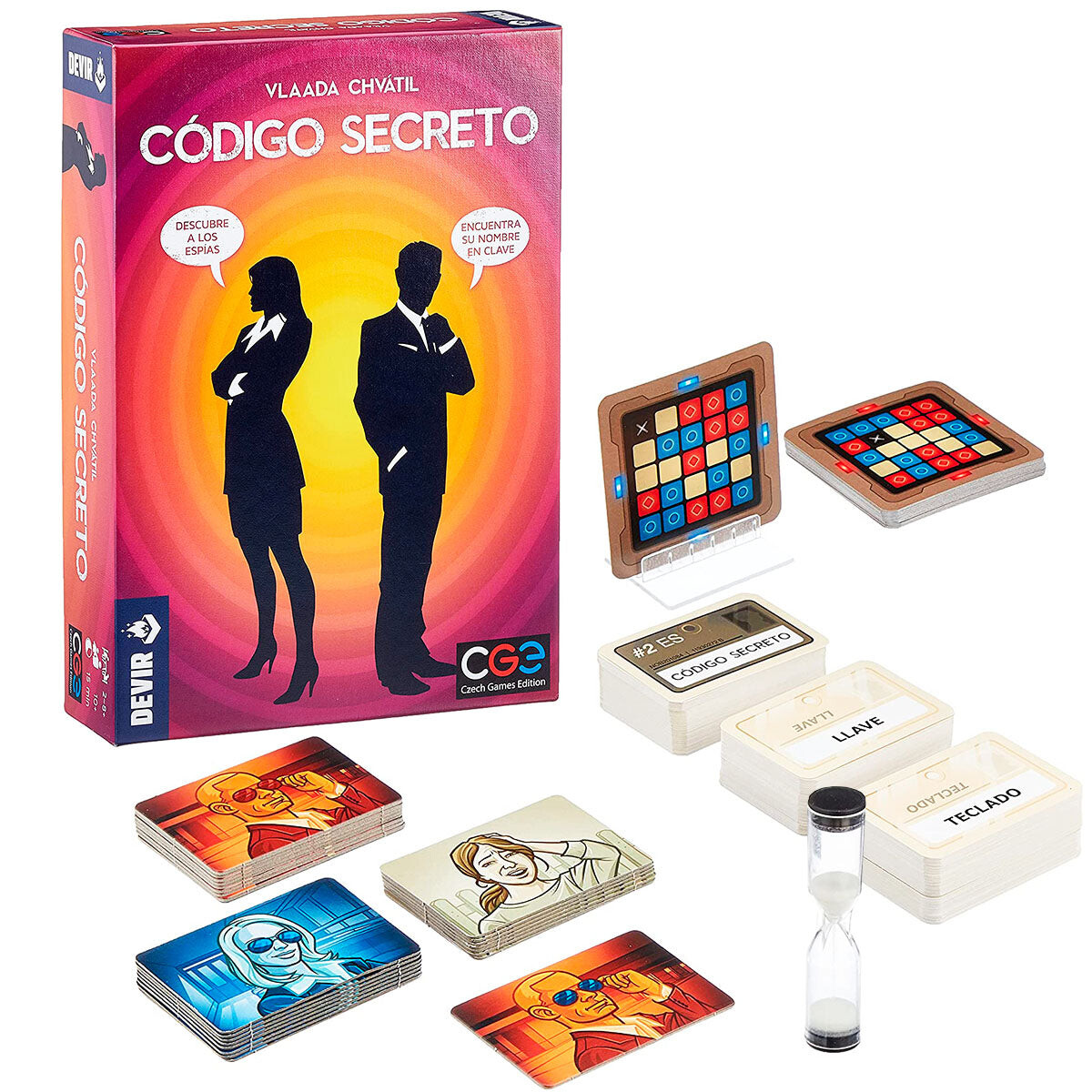 Juego De Mesa Código Secreto Familiar 8 Jugadores 