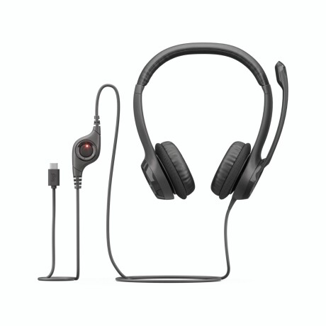 Auriculares Gamer Cableados LOGITECH H390 USB-C - Midnight Black Auriculares Gamer Cableados LOGITECH H390 USB-C - Midnight Black
