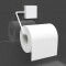 Soporte para papel higiénico BLANCO