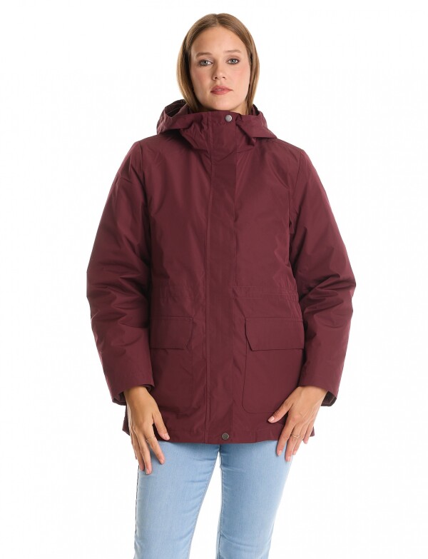 Campera Abrigo 3 En 1 BORDEAUX