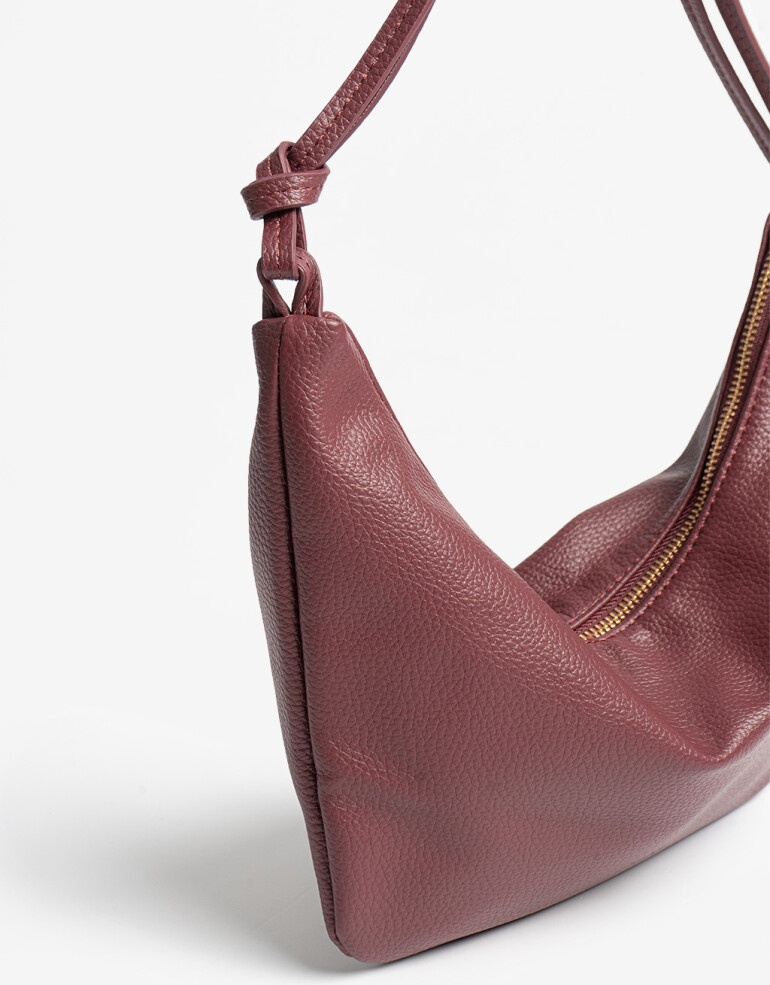 City Basicos Cartera City De Hombro - Rojo Cereza