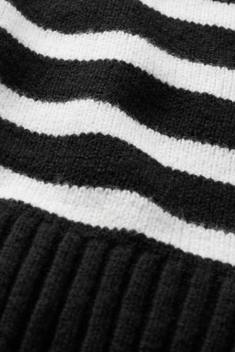 Buzo Cashsoft Cuello Redondo Mujer Sp Breton Str Black