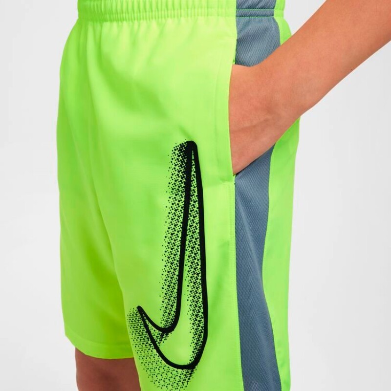 Short Nike Academy 23 de Niños Amarillo