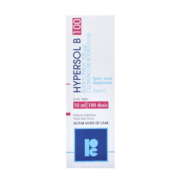 Spray Nasal Hypersol B 100 Dosis 10 ml - Spefar Spray Nasal Hypersol B 100 Dosis 10 ml - Spefar