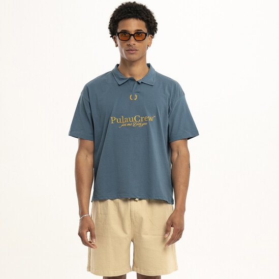 Remera Pulau Scuffi Azul