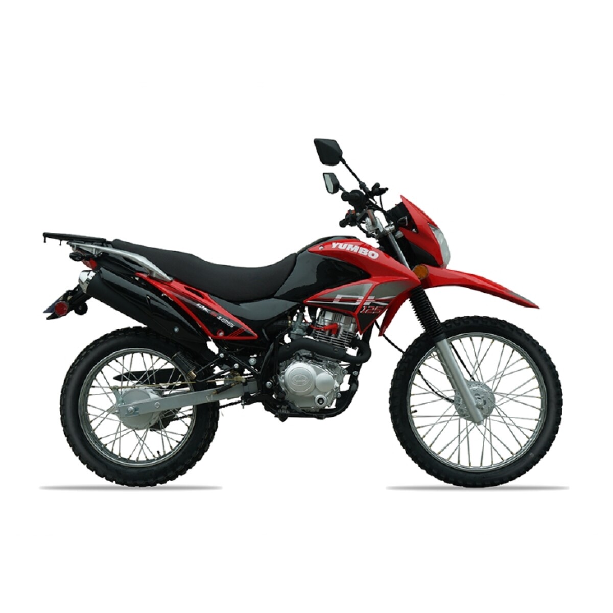 Moto Yumbo Enduro Dk 125 Std (m/nuevo) - Rojo 