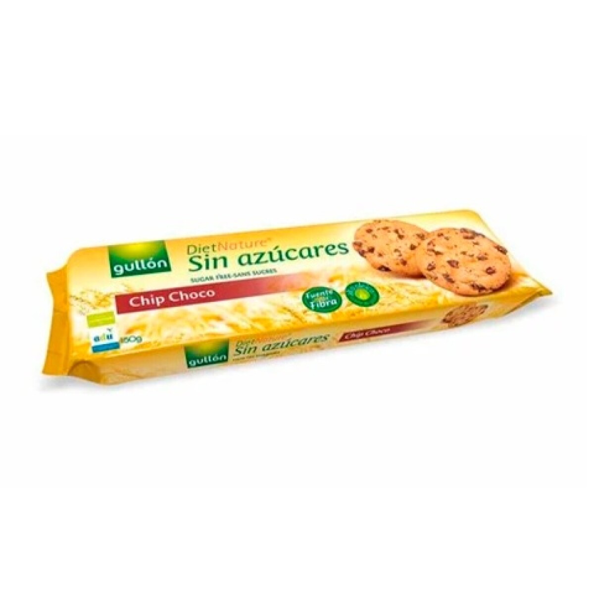 Galletas chips de chocolate s/azucar Gullon 150g 