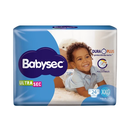 Pañales Babysec Ultrasec XXG 24 Unidades Pañales Babysec Ultrasec XXG 24 Unidades