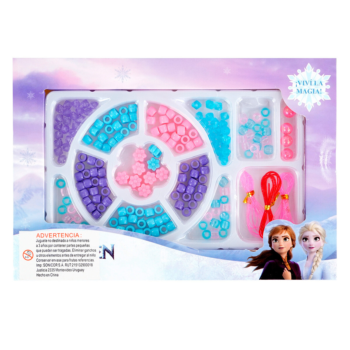 Juego para armar pulseras Frozen 