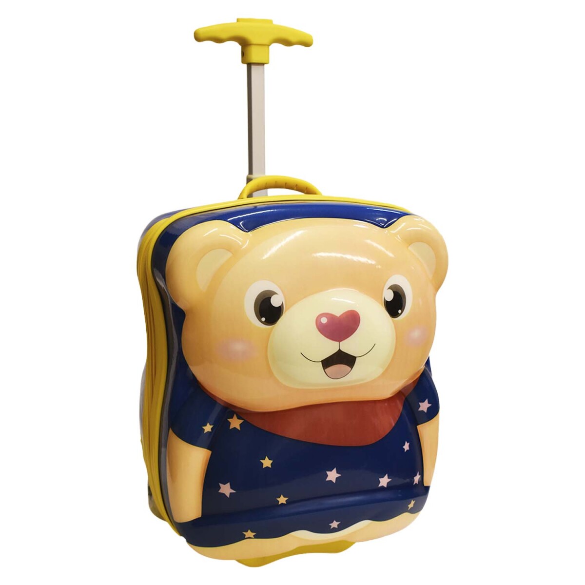 Valija Infantil Rígida Mochila Maleta Pequeña Escuela Viaje - Azul 