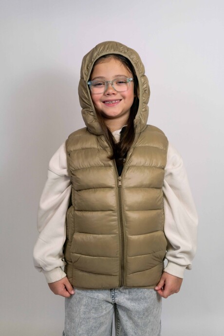 Chaleco Flo Beige