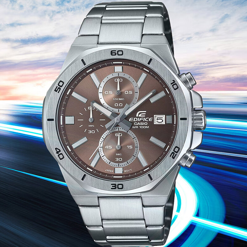 Reloj Edifice Casio Acero Inoxidable Hombre EFV-640D 5AVUDF