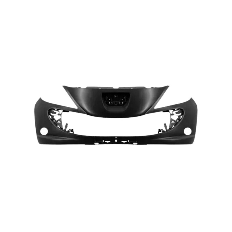 PARAGOLPE DELANTERO NEGRO LISO CON AGUJERO CAMINERO Paragolpe Delantero Negro Liso Con Agujero Caminero