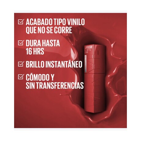 Labial Líquido Brillante Maybelline Superstay Vinyl Ink WICKED