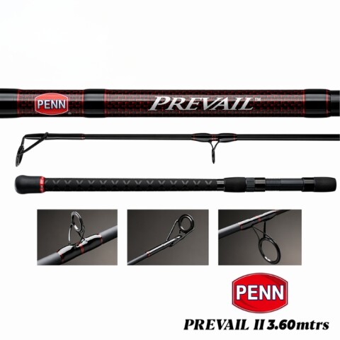Caña Penn Prevail II 3.90m Surfcasting 3 Tramos Grafito Caña Penn Prevail II 3.90m Surfcasting 3 Tramos Grafito