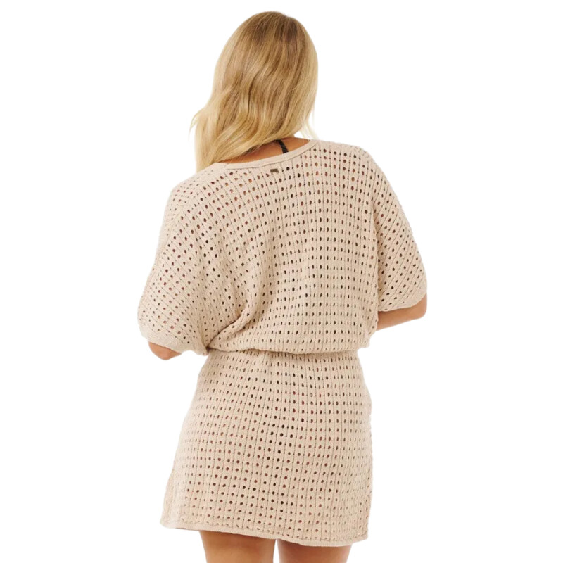 Vestido Rip Curl The Search Crochet Cover Up Vestido Rip Curl The Search Crochet Cover Up