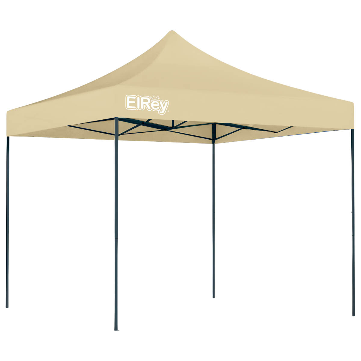 Gazebo 3x3mt Toldo Carpa Uv30 Impermeable Resistente - Beige 
