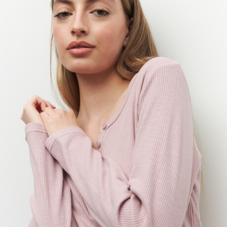 REMERA CORAL Rosa Viejo