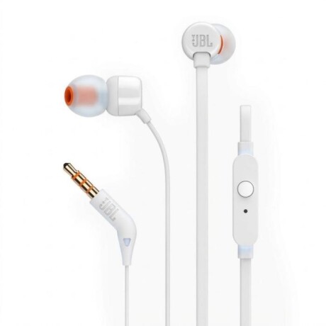 MANOS LIBRES T110 - 3.5MM - BLANCO JBLT110WHTAME - JBL 001