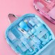 Set Higiene Bebé Cuidado Salud Kit 14 Piezas Completo Color Celeste