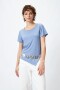 TOP LILET Azul Lavado