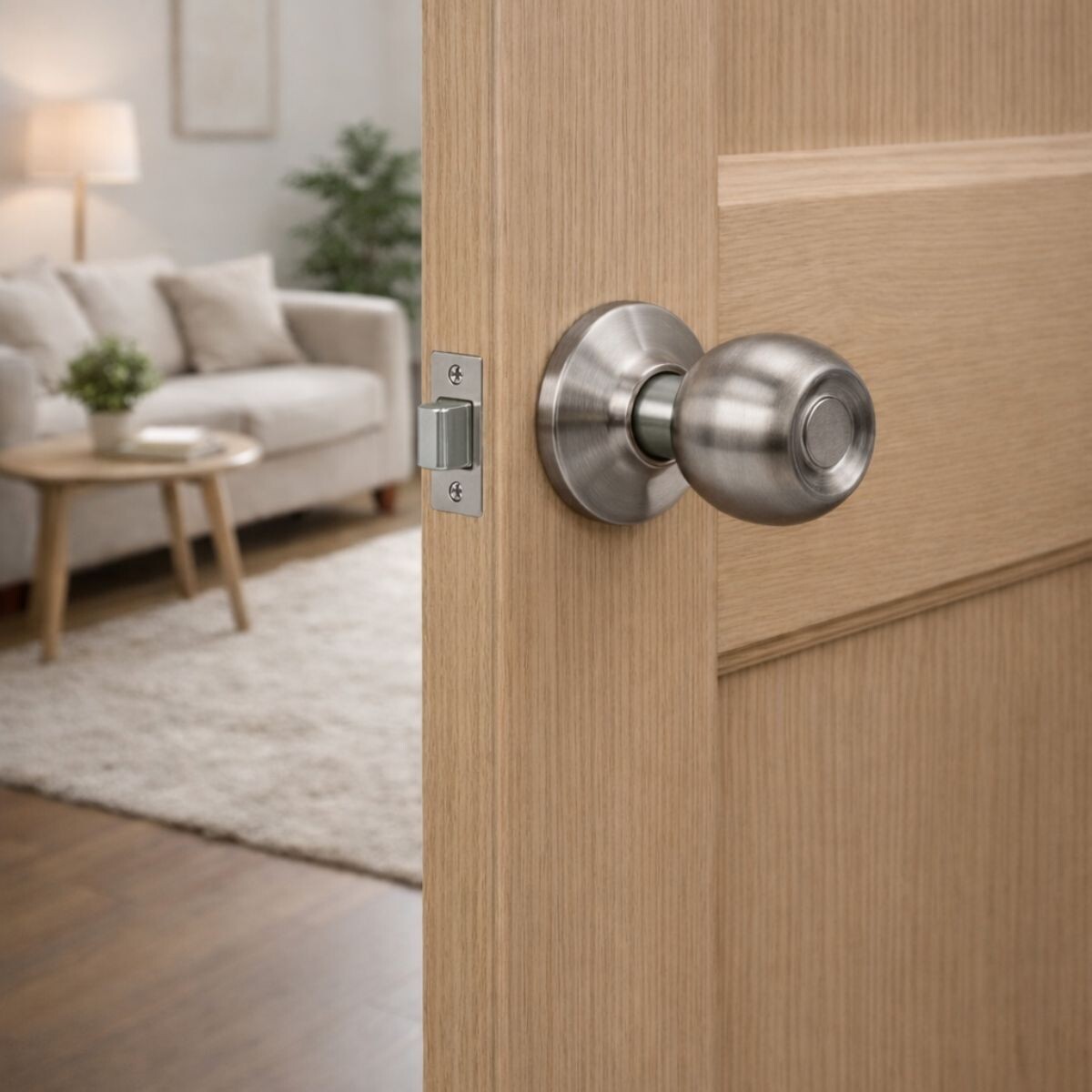 CERRADURA POMO DE PUERTA REDONDO CIEGO Cerradura Pomo De Puerta Redondo Ciego