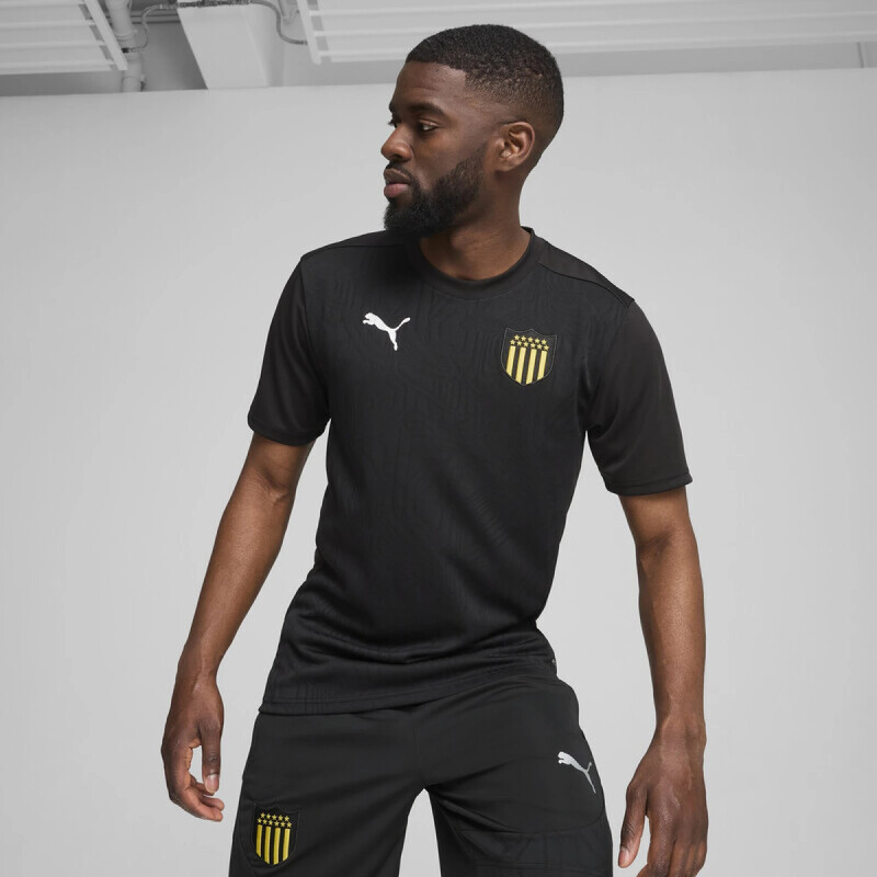 Remera de Hombre Puma Train Peñarol Negro