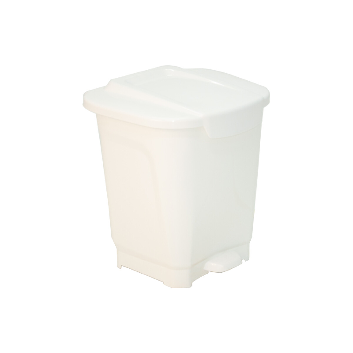 Basurero "T-FORCE" 25 Lt. en polipropileno blanco -TRAMONTINA - TD0410 