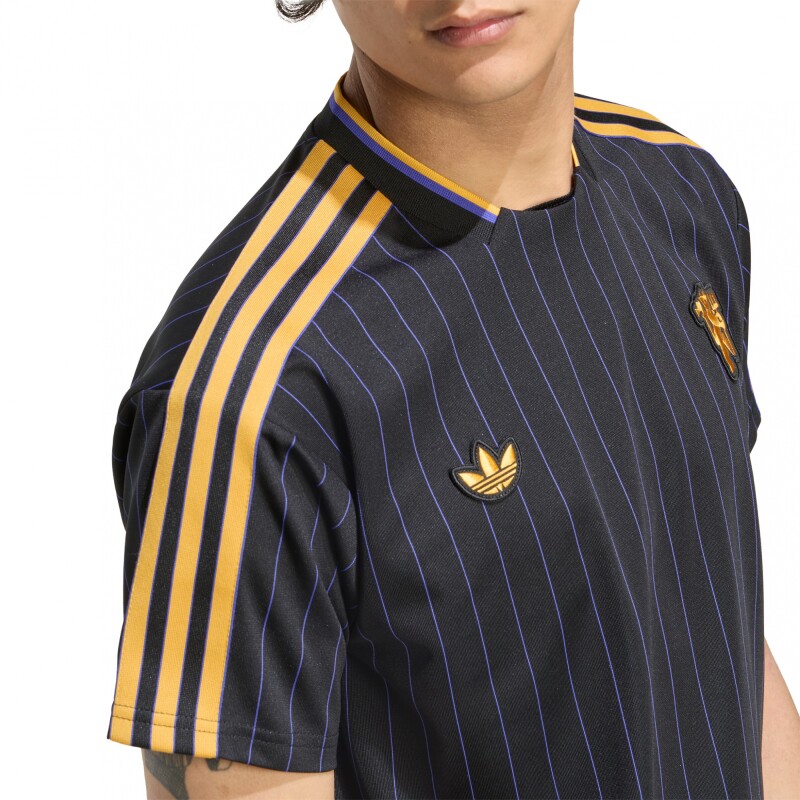 adidas MANCHESTER UNITED TERRACE ICONS Blue & Yellow