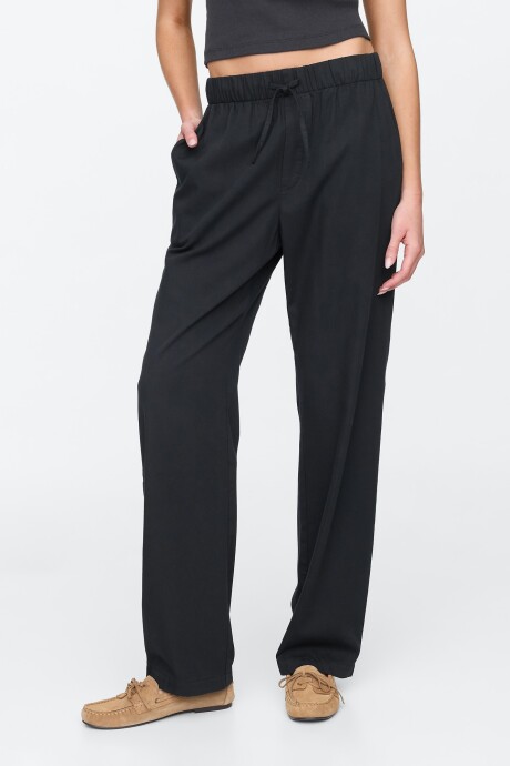 Pantalón Twill Easy Mujer Black 22