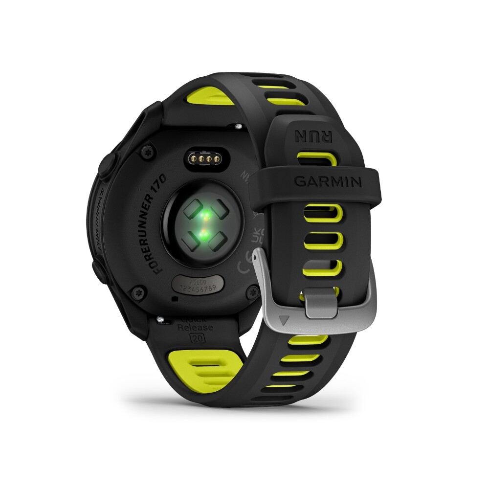 Smartwatch Forerunner 170 Unisex Negro/amarillo